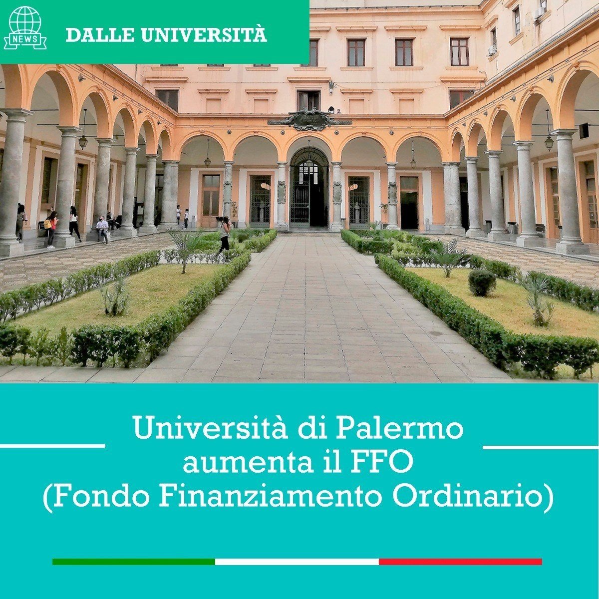 Unipa. Aumenta il Fondo di Finanziamento Ordinario