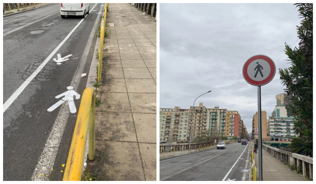 Il Ponte Oreto cambia look per essere sistemato. Ad evidenziarlo la nuova segnaletica presente nella...