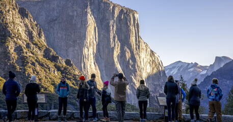 Thanksgiving at Yosemite National Park during the COVID-19 pandemic