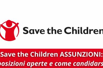 Save the Children Assunzioni