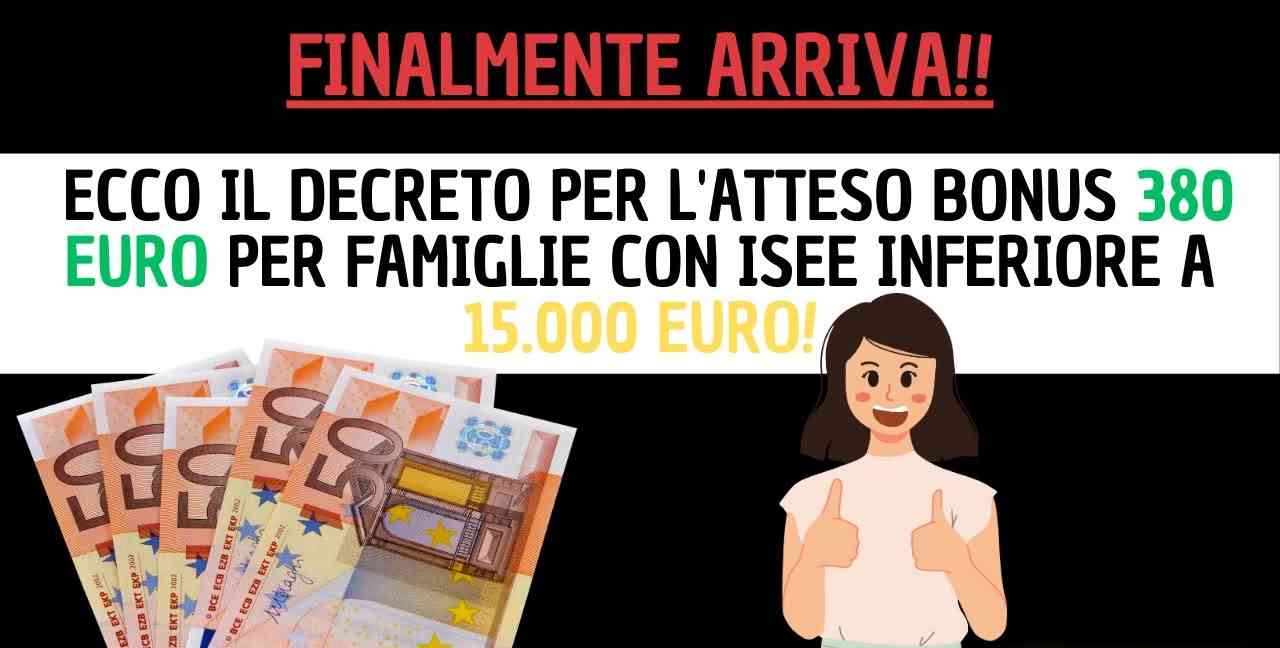 Bonus 380 euro, ecco come scoprire se ti è stata assegnata la Carta solidale