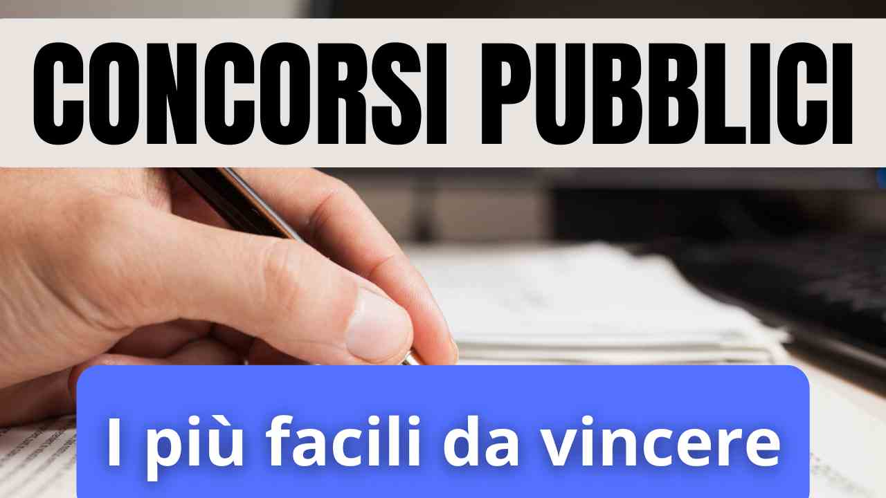 concorsi pubblici