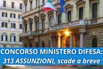 Concorso Ministero Difesa