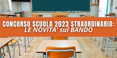 Concorso scuola