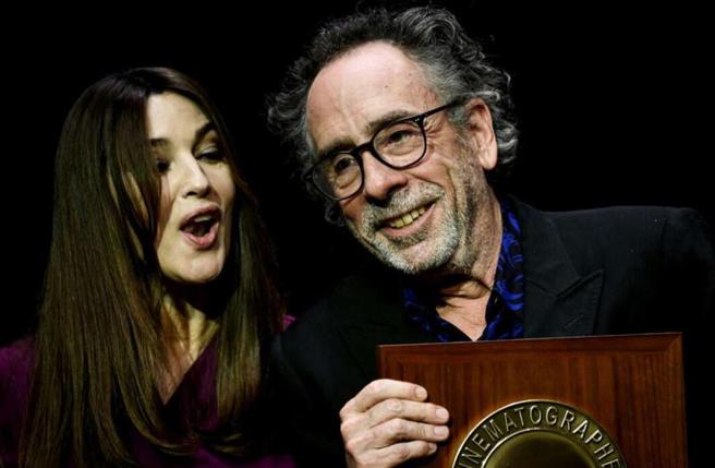 Monica Bellucci e TIm Burton