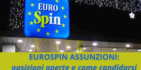 Eurospin assunzioni