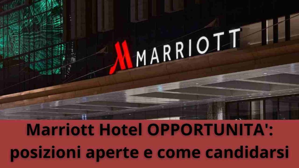 Marriott Hotel opportunità