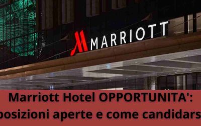 Marriott Hotel opportunità