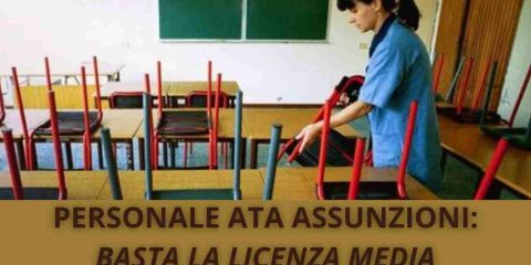 Personale Ata assunzioni