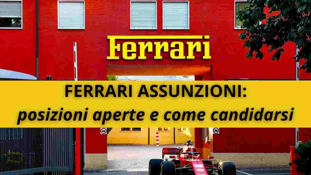 Ferrari assunzioni