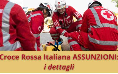 Croce rossa italiana assunzioni