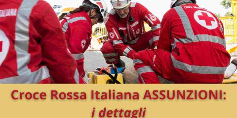 Croce rossa italiana assunzioni