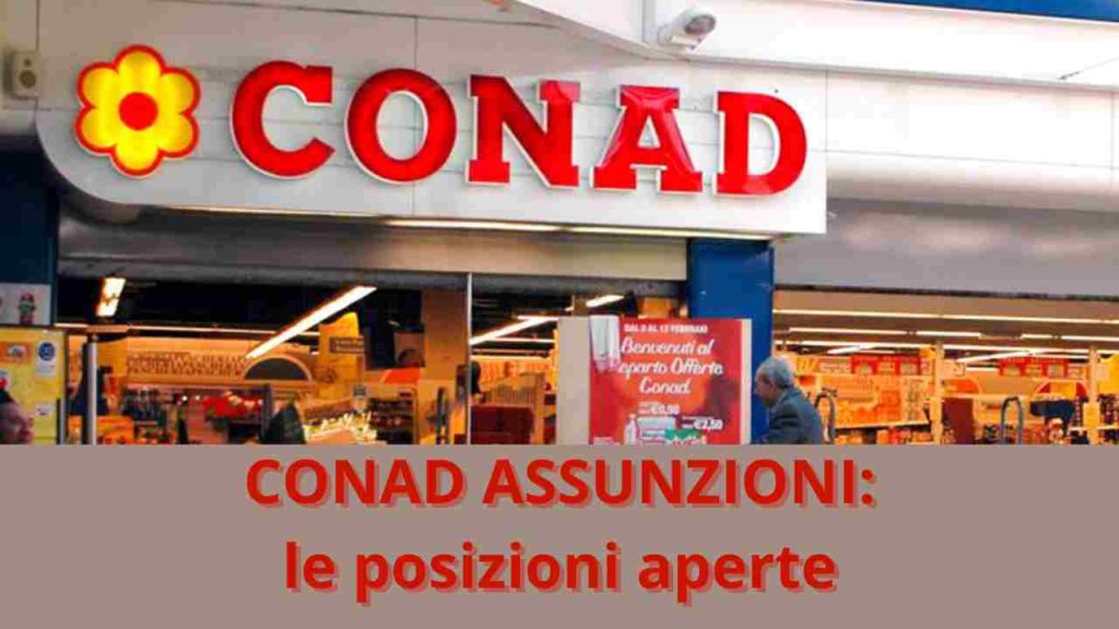 Conad assunzioni