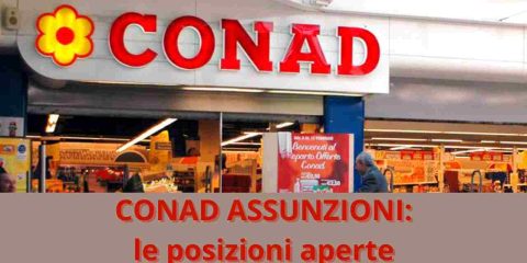 Conad assunzioni