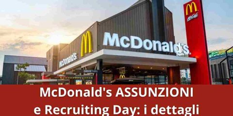 McDonald's Assunzioni e Recruting day