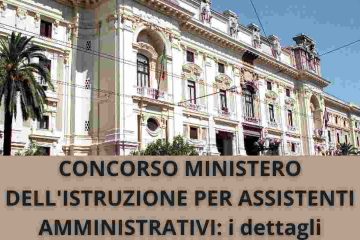 CONCORSO Ministero dell’istruzione: Assistenti Amministrativi