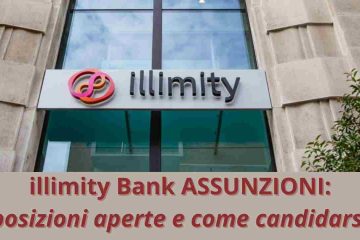 Illimity Bank Assunzioni