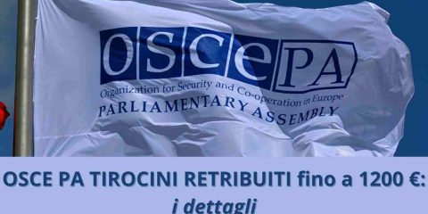 Osce Pa Tirocini retribuiti