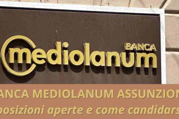 Banca Mediolanum Assunzioni