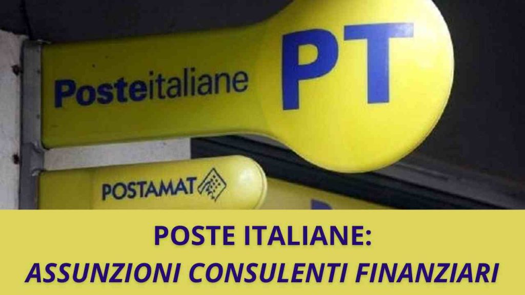 Poste Italiane Assunzioni