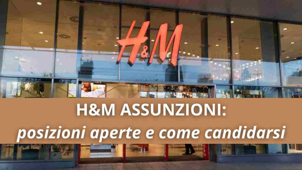 H&M Assunzioni