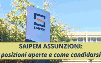 Saipem Assunzioni