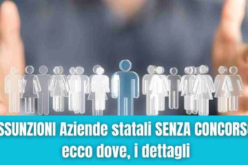 Assunzioni senza concorso