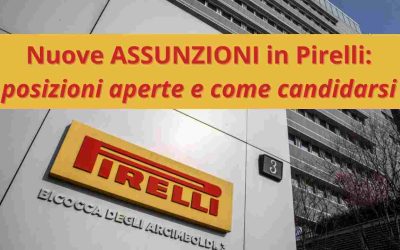 Pirelli Assunzioni