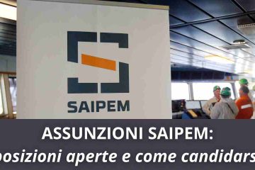 Saipem Assunzioni