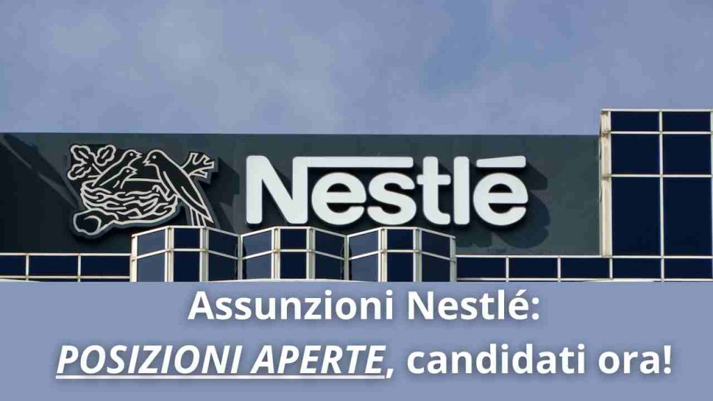 Nestlé Assunzioni