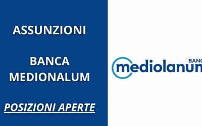Assunzioni Banca Mediolanum