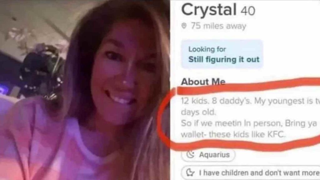 Crystal, la donna che vuole aere un totale di 30 figli