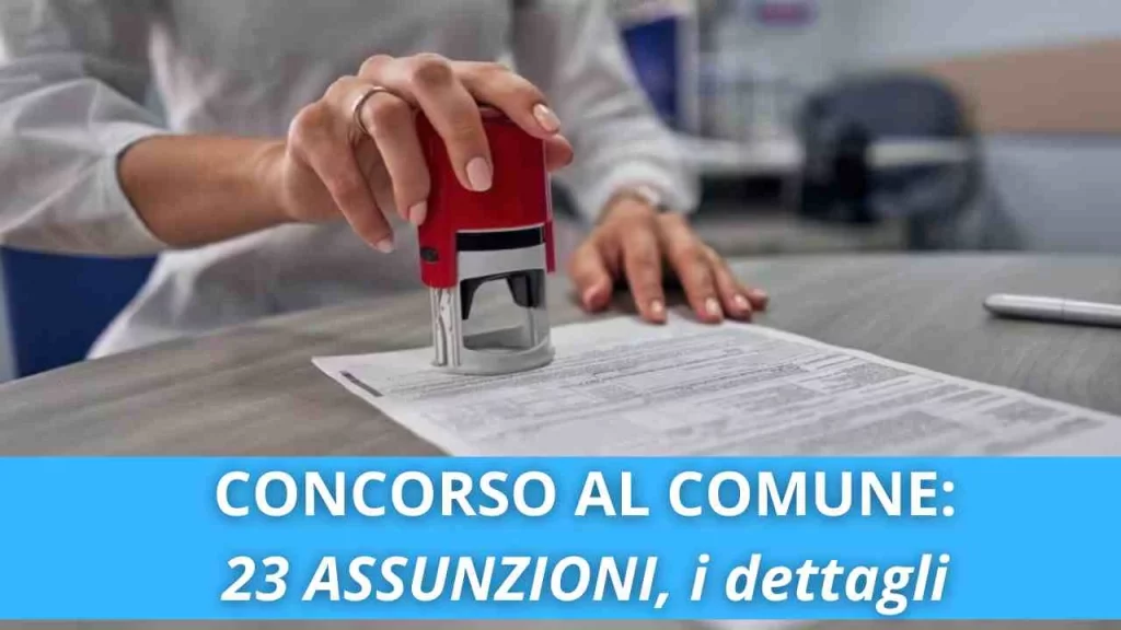 È stato annunciato un nuovo avviso di concorso pubblico al comune per le assunzioni di 23 impiegati...