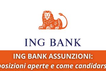 Ing Bank Assunzioni