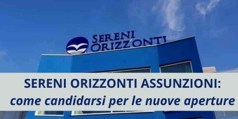 Sereni orizzonti assunzioni RSA