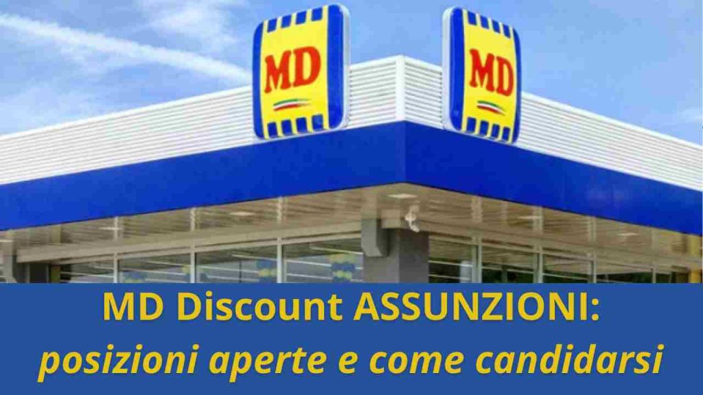 MD Discount assunzioni