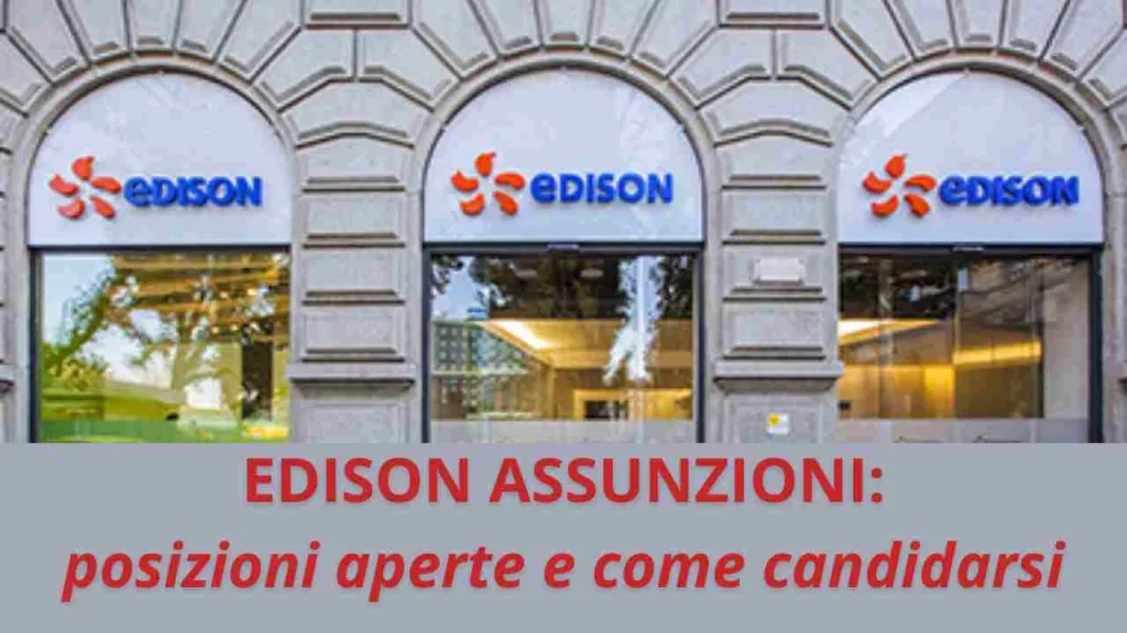 Edison Assunzioni