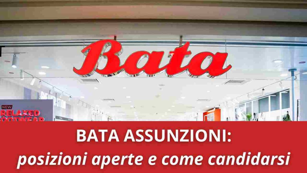 Bata assunzioni