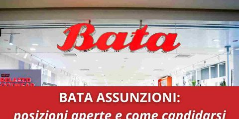 Bata assunzioni