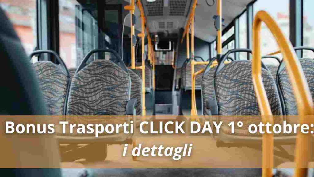 Bonus Trasporti Click Day