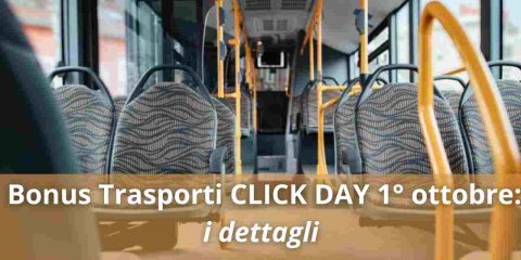 Bonus Trasporti Click Day