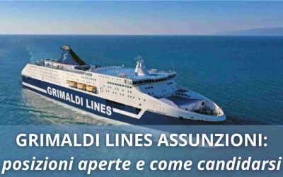 Grimaldi Lines Assunzioni