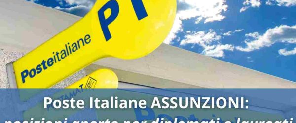 Poste Italiane Assunzioni