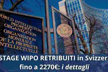 Stage Wipo retribuiti