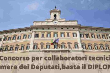Concorso Collaboratori Camera dei Deputati