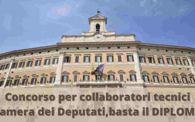 Concorso Collaboratori Camera dei Deputati