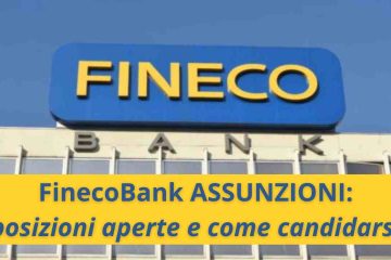 FinecoBank Assunzioni