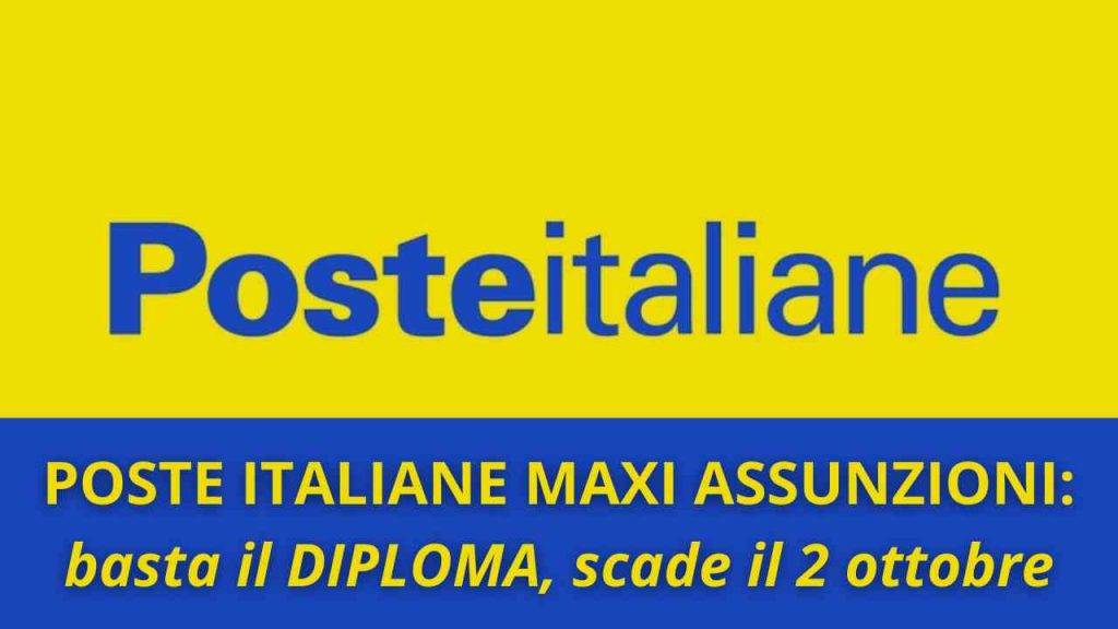 Poste Italiane Assunzioni