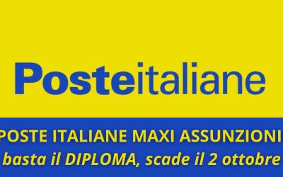 Poste Italiane Assunzioni