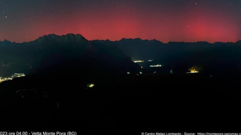 Aurora Boreale, Alpi